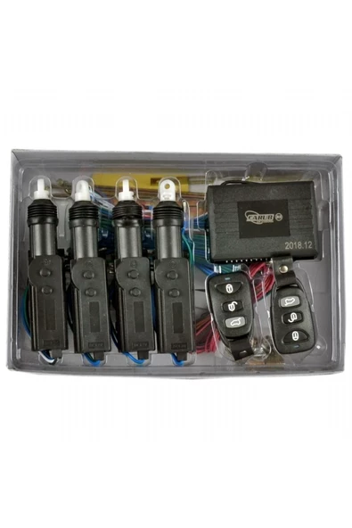 Carub 12V Merkezi Kilit Siyah Kemerli Kumandalı Br4600469 ürün görseli