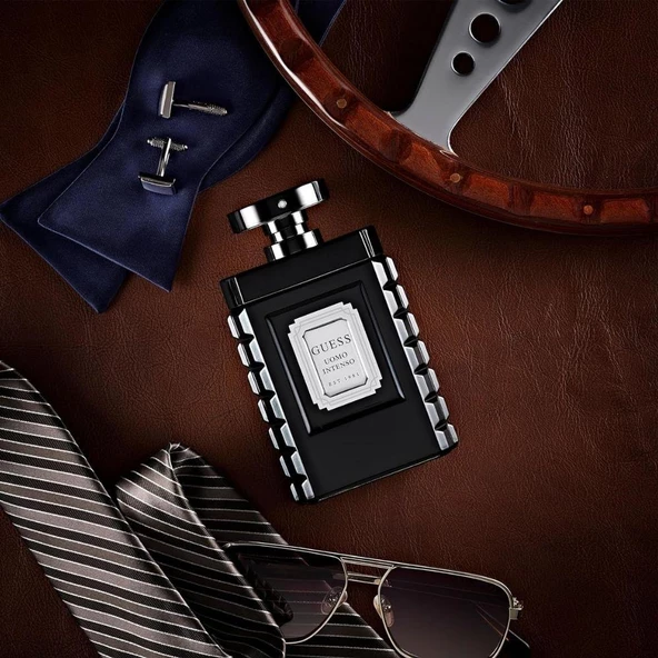 Guess Uomo Intenso Homme EDP 100 ml Erkek Parfümü - Resim 6