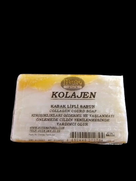 Bote Naturel Kolajen Kabak Lifli Sabun - 2
