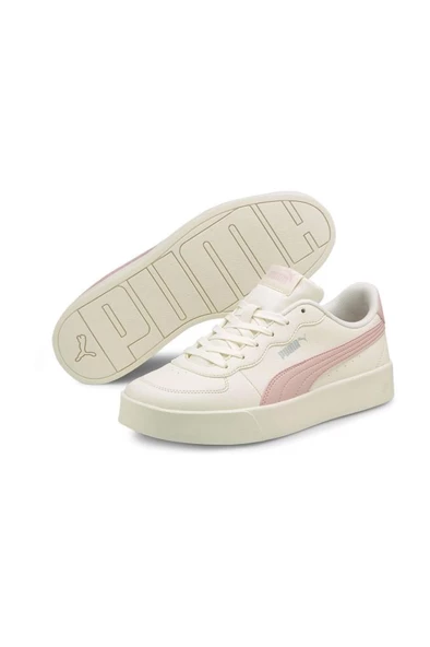 Puma Skye Clean 380147 05 Kadın Sneaker Ayakkabı Kırıkbeyaz Pembe 36-40