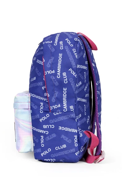 Çocuk Kol Saati Hediyeli Cambridge Polo Club Büyük Kapasiteli Çocuk Okul Çantası CPC.4010.C005 - 3
