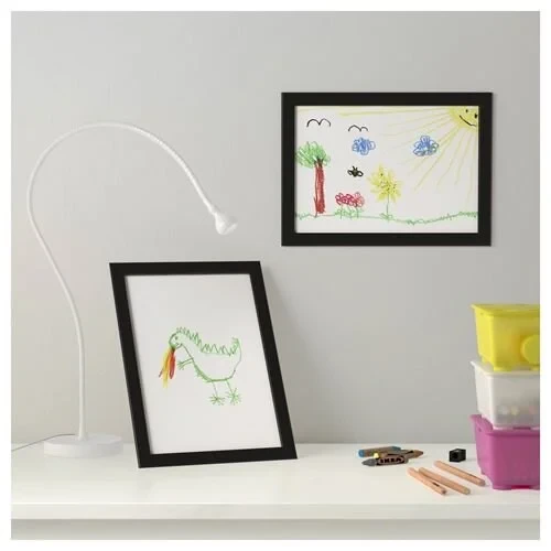 IKEA FISKBO 21X30 CM FOTOĞRAF RESİM ÇERÇEVE SİYAH - DEKORATİF - 2