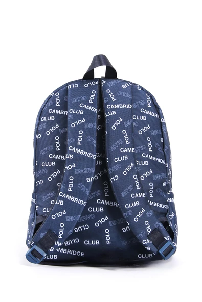 Çocuk Kol Saati Hediyeli Cambridge Polo Club Büyük Kapasiteli Çocuk Okul Çantası CPC.4010.C011 - 2