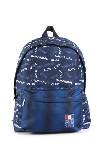 Çocuk Kol Saati Hediyeli Cambridge Polo Club Büyük Kapasiteli Çocuk Okul Çantası CPC.4010.C011 - 5