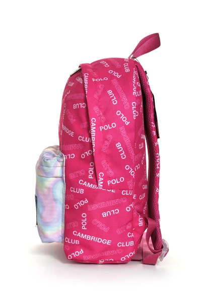 Çocuk Kol Saati Hediyeli Cambridge Polo Club Büyük Kapasiteli Çocuk Okul Çantası CPC.4010.C0026 - 3