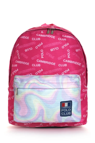 Çocuk Kol Saati Hediyeli Cambridge Polo Club Büyük Kapasiteli Çocuk Okul Çantası CPC.4010.C0026 - 5