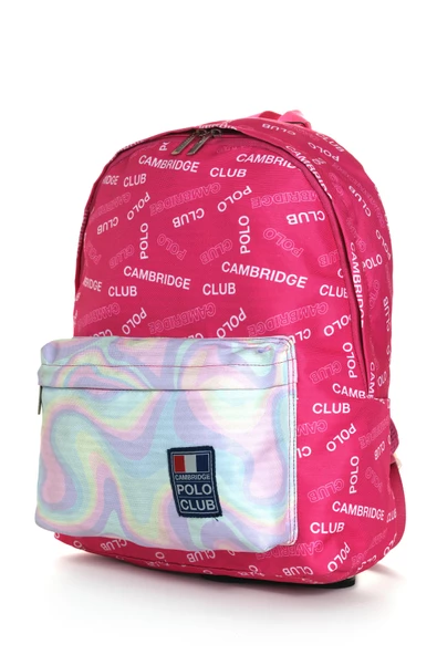 Çocuk Kol Saati Hediyeli Cambridge Polo Club Büyük Kapasiteli Çocuk Okul Çantası CPC.4010.C0026 - 4