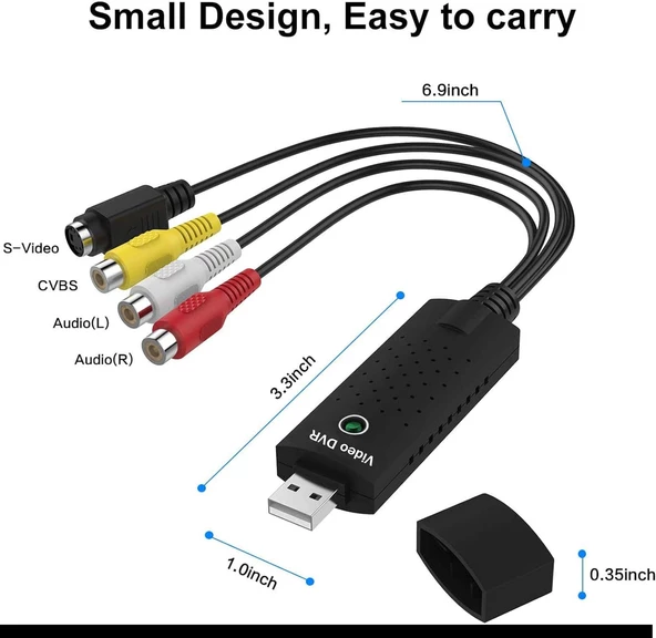 Morden Ms Video Yakalama Kartı USB 2.0 Ses Aygıtı - 2