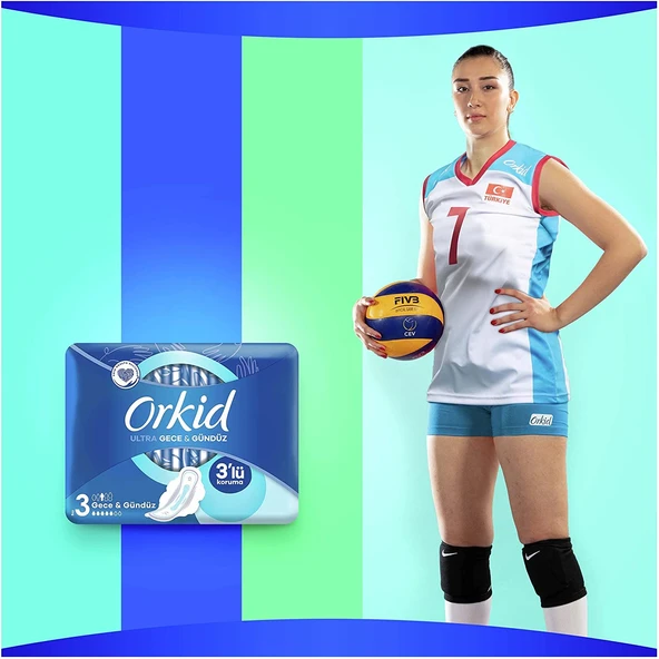 Orkid Hijyenik Ped Ultra Extra Koruma Gece&Gündüz 108 Adet Süper Ekonomik Pk (6PK*18) - 8