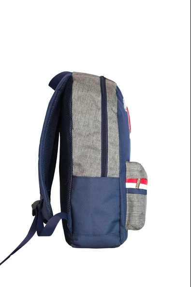 Çocuk Kol Saati Hediyeli Cambridge Polo Club Büyük Kapasiteli Çocuk Okul Çantası CPC.4039.C011 - 4