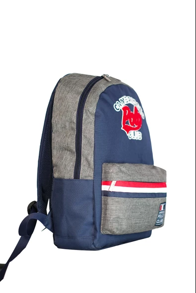 Çocuk Kol Saati Hediyeli Cambridge Polo Club Büyük Kapasiteli Çocuk Okul Çantası CPC.4039.C011 - 3