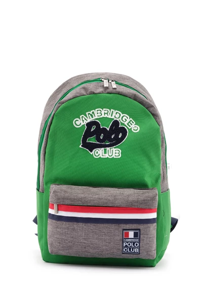 Çocuk Kol Saati Hediyeli Cambridge Polo Club Büyük Kapasiteli Çocuk Okul Çantası CPC.4039.C032 - 4