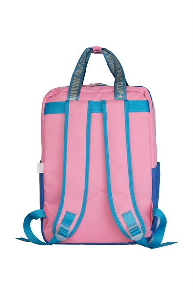 Çocuk Kol Saati Hediyeli Cambridge Polo Club Büyük Kapasiteli Çocuk Okul Çantası CPC.4042.C0026 - 5