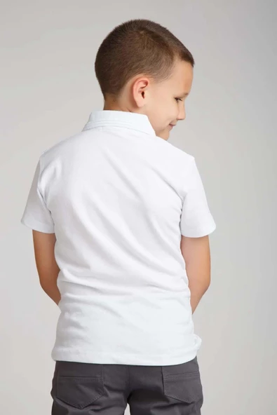 Erkek Kısa Kol Okul Lakos - 4