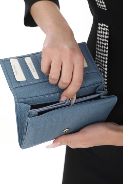 EZVACE Hakiki Deri Cüzdanı - Resim 4