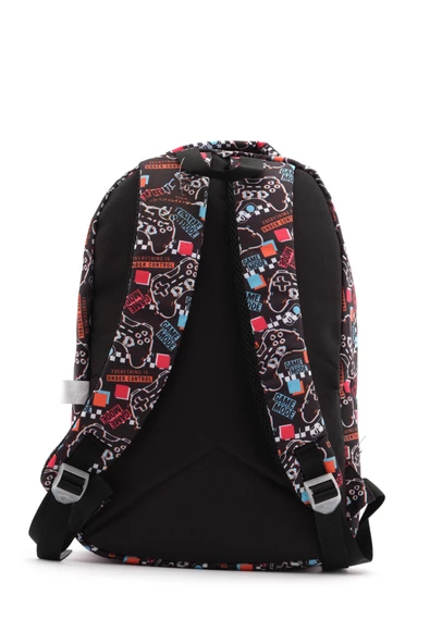 Çocuk Kol Saati Hediyeli Cambridge Polo Club Büyük Kapasiteli Çocuk Okul Çantası CPO.C4073 - 2