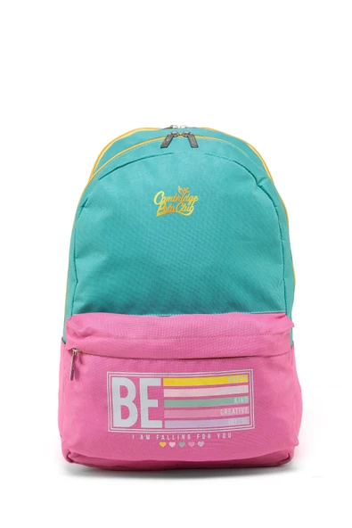 Çocuk Kol Saati Hediyeli Cambridge Polo Club Büyük Kapasiteli Çocuk Okul Çantası CPO.4080.C0011 - 5