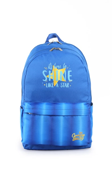 Çocuk Kol Saati Hediyeli Cambridge Polo Club Büyük Kapasiteli Çocuk Okul Çantası CPO.4087.C0004 - 5