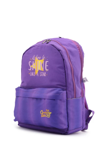 Çocuk Kol Saati Hediyeli Cambridge Polo Club Büyük Kapasiteli Çocuk Okul Çantası CPO.4087.C005 - 4