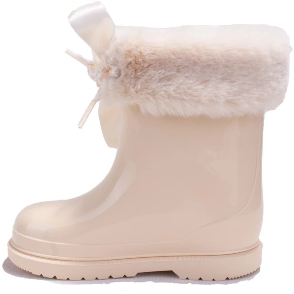 İgor W10258 Bimbi Soft Bej Ortopedik Kız Çocuk Yağmur Çizme - 3