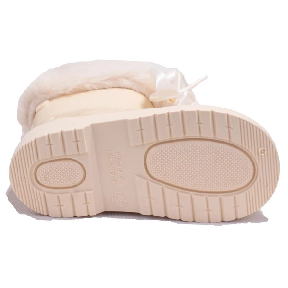 İgor W10258 Bimbi Soft Bej Ortopedik Kız Çocuk Yağmur Çizme - 4