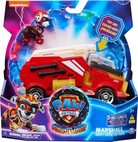 Paw Patrol Süper Filmi Marshall Temali Aracı - 4