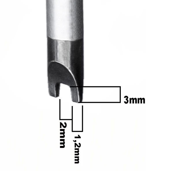 Elektronikçi Çatal Tornavida İki Uçlu Çift Ağızlı Ütü Blender Doğrayıcı Kettle Kahve Çay Tost Makinesi - 2