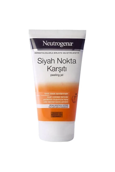 Neutrogena Siyah Nokta Karşıtı Peeling Jel 150 ml
