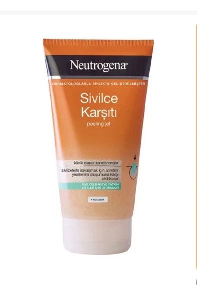 Neutrogena Siyah Nokta Karşıtı Peeling Jel 150 ml