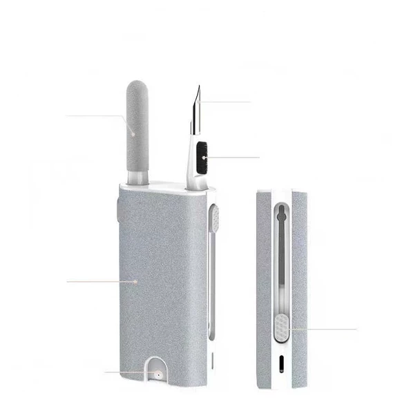 Q6 Çok Fonksiyonlu Airpods Temizleme Kalemi - Resim 7