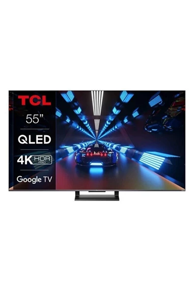 55C735 55" 139 Ekran Uydu Alıcılı 4K Ultra HD Google Smart QLED TV - 5