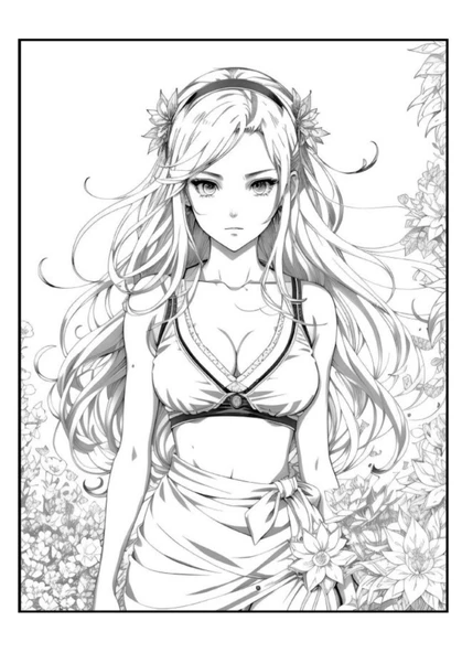 Anime SÜPER KIZ Boyamaları (Kutulu) - 5