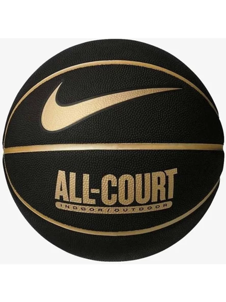 Nike Everyday All Court 8p Unisex Basketbol Topu Siyah N.100.4369.070.07