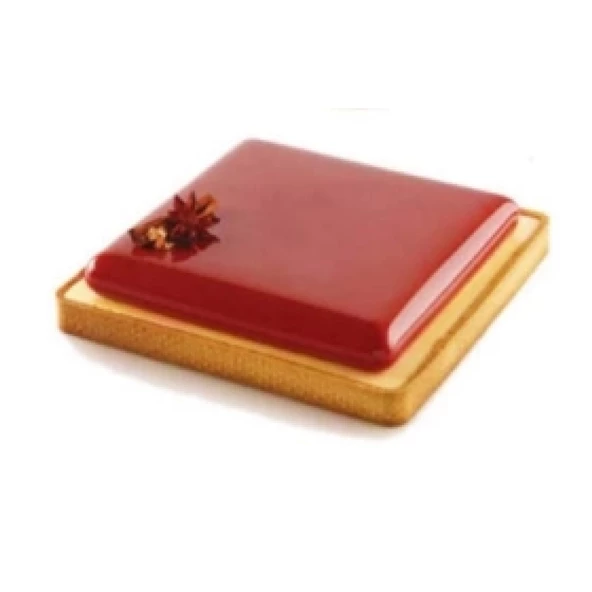 Delikli Tart Kalıbı Kare 6x6 Cm h:2,5 Cm - Resim 2