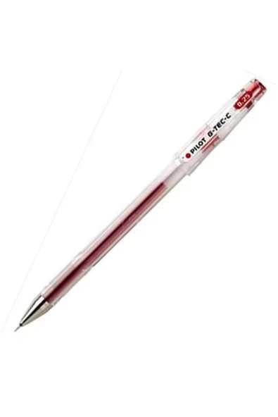 Pilot 0.4 G-tec Jel Mürekkepli Tükenmez Kalem C4 Kırmızı