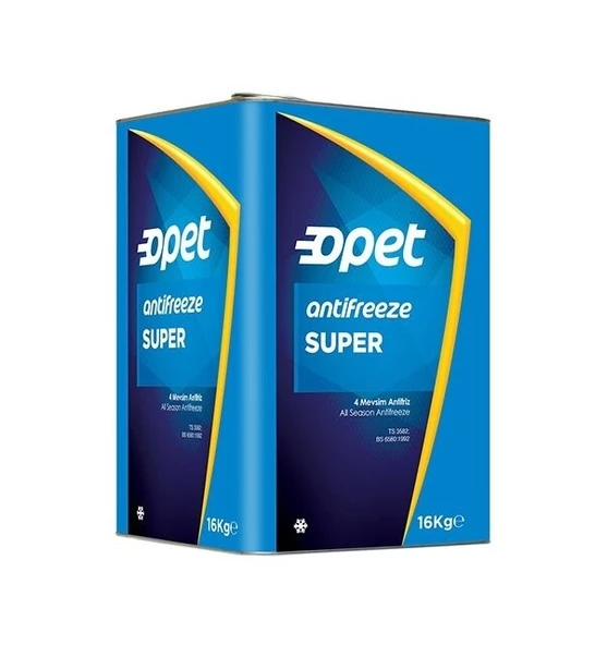 Opet 4 Mevsim Antifriz Super 16 Kg Teneke