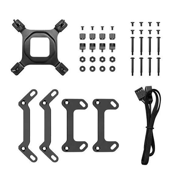 DEEPCOOL 240MM MYSTIQUE 240 ARGB LCD EKRANLI AM5-1700P SIVI SOĞUTMALI İŞLEMCİ FANI - Resim 5