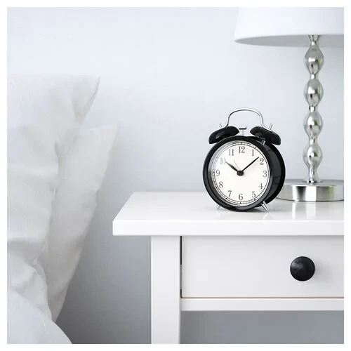 IKEA Dekad Nostaljik Çalar Saat Dekoratif Alarmlı Masa Saati - 2