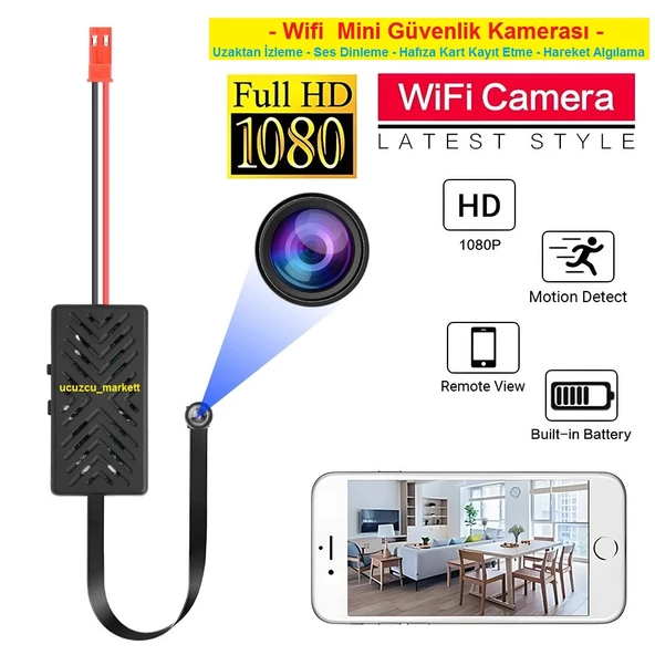 WİFİ MİNİ GÜVENLİK KAMERA