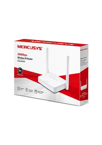 Mercusys MW301R 2 Port 300 Mbps Router - 4