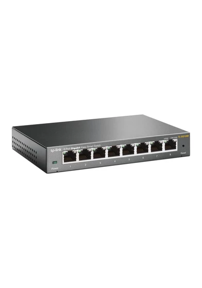 TP-Link TL-SG108E 8 Port 10/100/1000 Mbps Gigabit Switch - 3