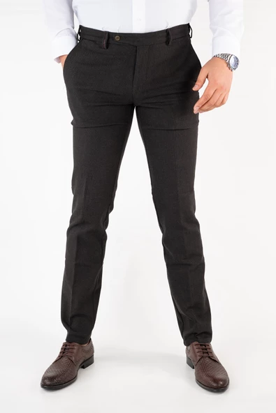ECER DOKULU REGULAR FİT GABARDİN PANTOLON - 3