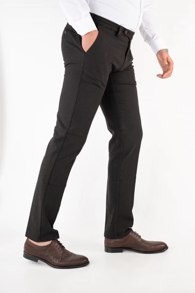 ECER DOKULU REGULAR FİT GABARDİN PANTOLON - 2