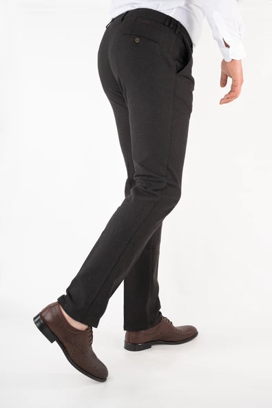 ECER DOKULU REGULAR FİT GABARDİN PANTOLON - 4