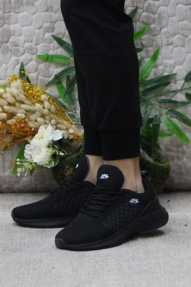 M.P 241-1505 Siyah Esnek Rahat Orijinal Ürün Erkek Spor Ayakkabı - Resim 3