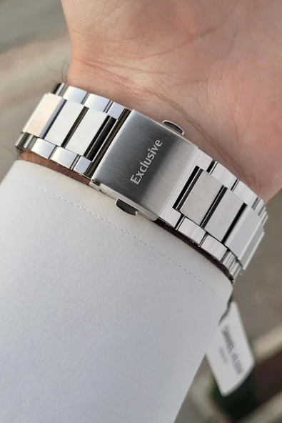 Daniel Klein DKISTE1292 Kadranı Siyah Kordonu Gümüş Renk İç Göstergeleri Aktif Hediye Paketli Erkek Kol Saati - Resim 5