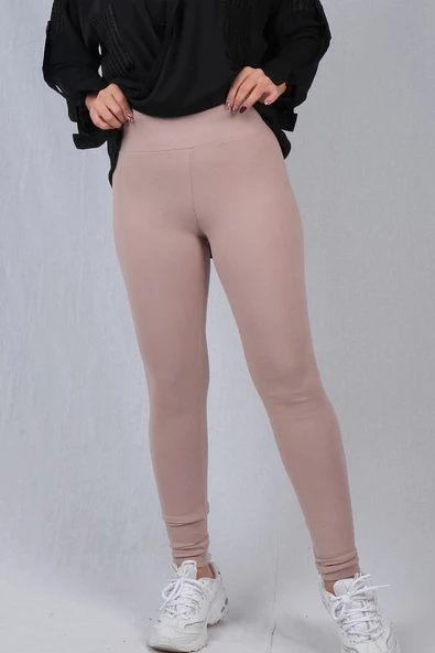 Kahverengi Tayt,kadın Kahverengi Yumoş Tayt