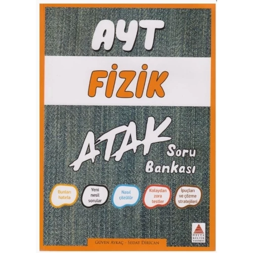 Delta AYT Fizik Atak Soru Bankası (Yeni)