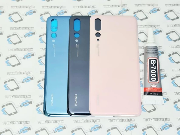 Huawei Uyumlu P20 PRO Arka Pil Batarya Kapağı (CAM) B-7000