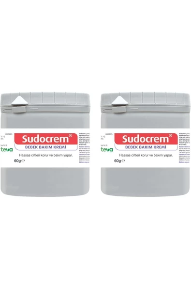 SUDOCREM Bebek Bakım Kremi 60 gr X 2 Adet